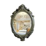 vintage oval spiegel