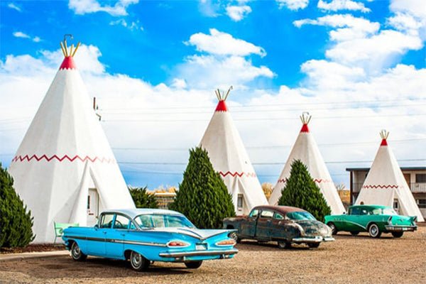comment faire la route 66 motel wigwam