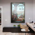 paris vintage poster 1
