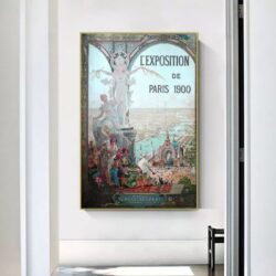 paris vintage poster 1