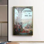 paris vintage poster 1