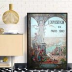 paris vintage poster 1
