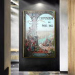 paris vintage poster 1