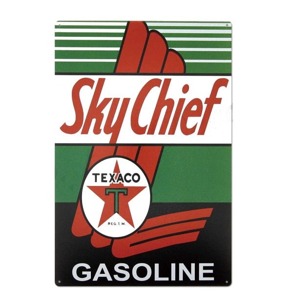 plakette metall vintage texaco sky chief plakette metall vintage texaco sky chief