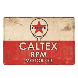 caltex emaille platte