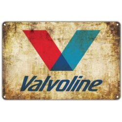 emaillierte valvoline platte