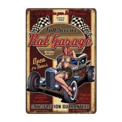 vintage garage platte
