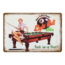 billard metallplatte