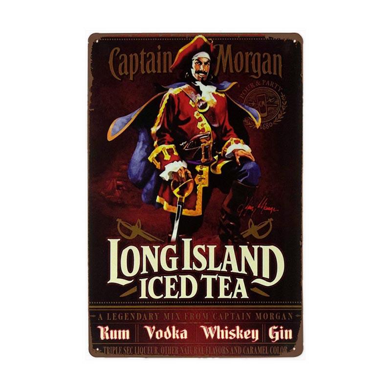 metallplatte captain morgan metallplatte captain morgan