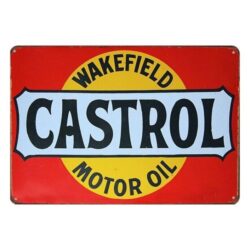 metall castrol platte