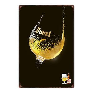 metall duvel platte