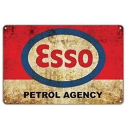 metallplatte esso