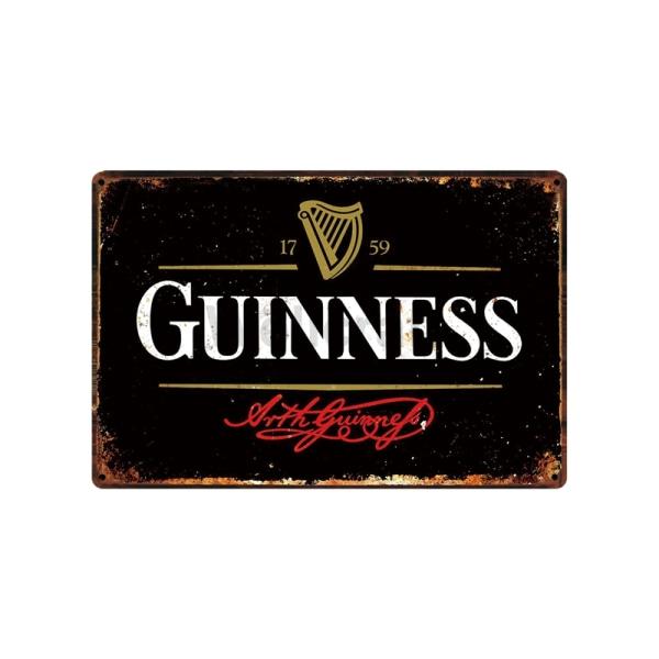 guinness metallplatte guinness metallplatte
