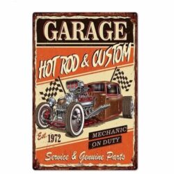 metall hot rod platte