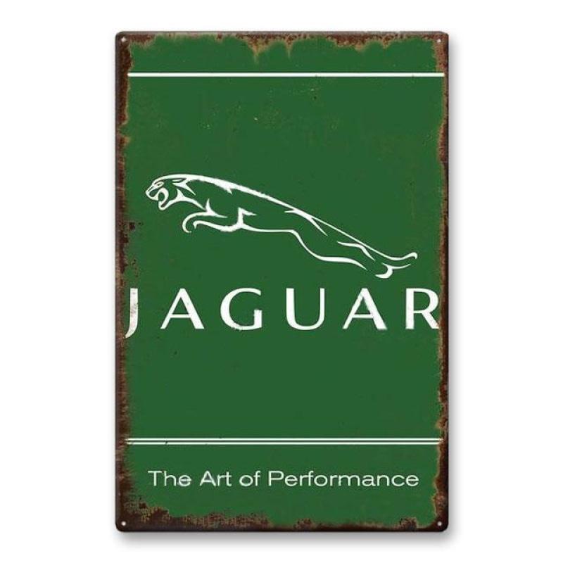 jaguar metallplatte jaguar metallplatte
