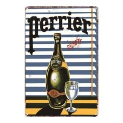 perrier metallplatte