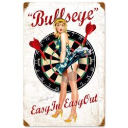 pin up metallplatte