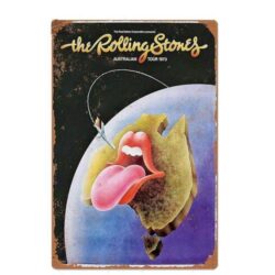 metal rolling stones platte