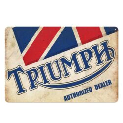 plakette metall triumph