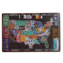 metallplatte usa