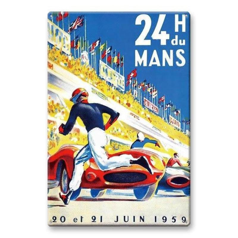 vintage metallplatte 24h du mans vintage metallplatte 24h du mans