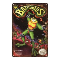 plakette metall vintage battletoads