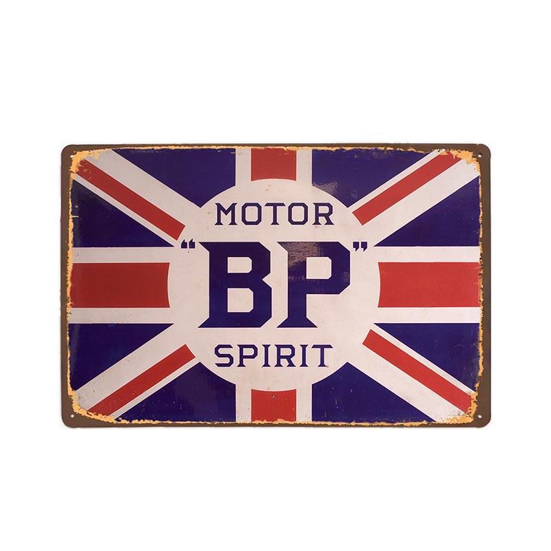 plakette metall vintage bp spirit plakette metall vintage bp spirit