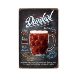 vintage dunkel metallplatte