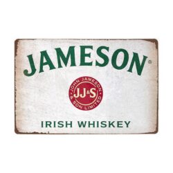 metallplatte vintage jameson