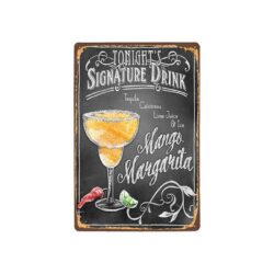 vintage metallteller mango margarita