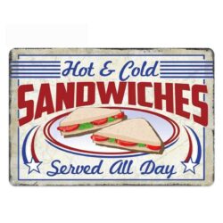 metallplatten vintage sandwiches
