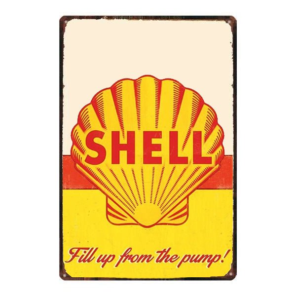 metall vintage shell platte metall vintage shell platte