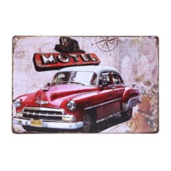 oldtimer metallplatte
