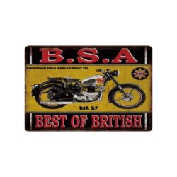 motorrad platte bsa
