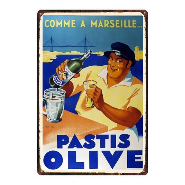 oliven pastis teller oliven pastis teller