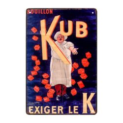 werbeteller bouillon kub