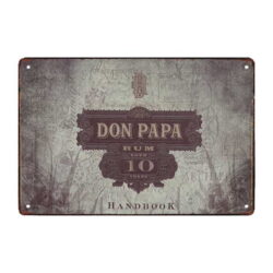 werbetafel don papa