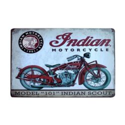 indische werbetafel