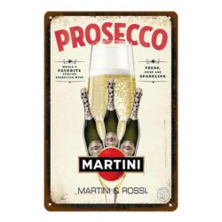 metall martini werbeschild