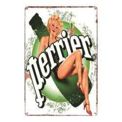 perrier werbetafel