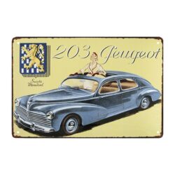 peugeot werbeschild