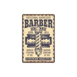 friseursalon werbetafel