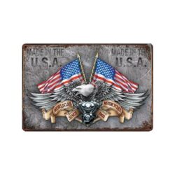 werbeplakette usa