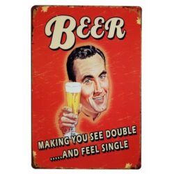 vintage bierteller