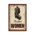 vintage toilettenteller