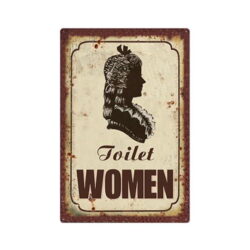 vintage toilettenteller