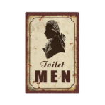 vintage toilettenteller