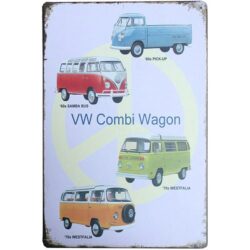 vintage volkswagen schild