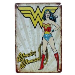 plaque wunderfrau
