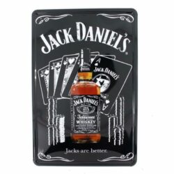 metallplatten jack daniels